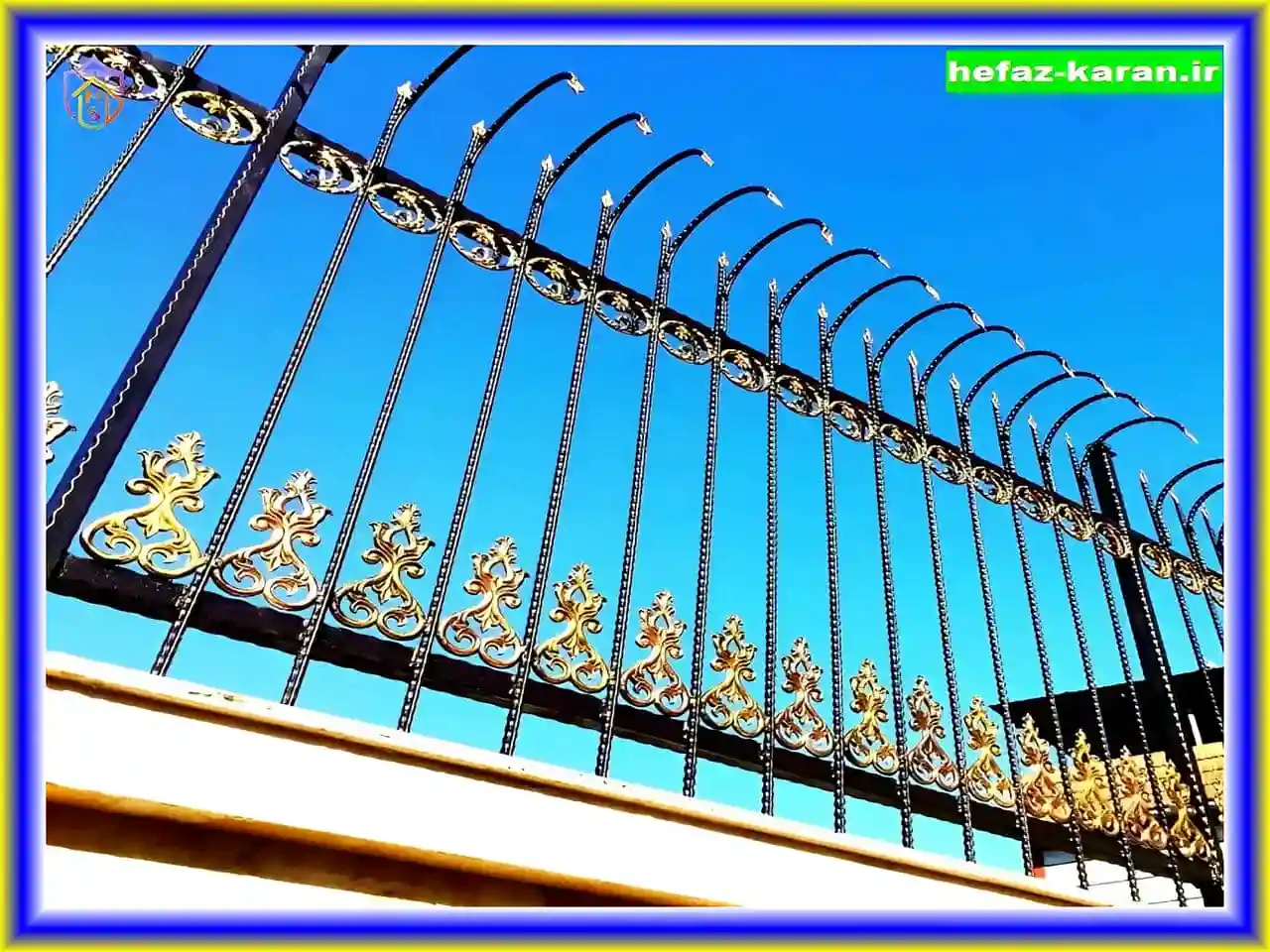 حفاظ روی دیوار با طرح شاخ گوزنی و سرنیزه ای حفاظ روی دیوار با طرح شاخ گوزنی و سرنیزه ای