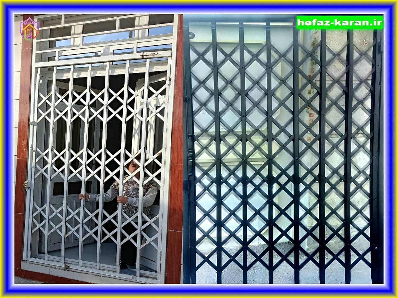 انواع درب آکاردئونی با بهترین قیمت