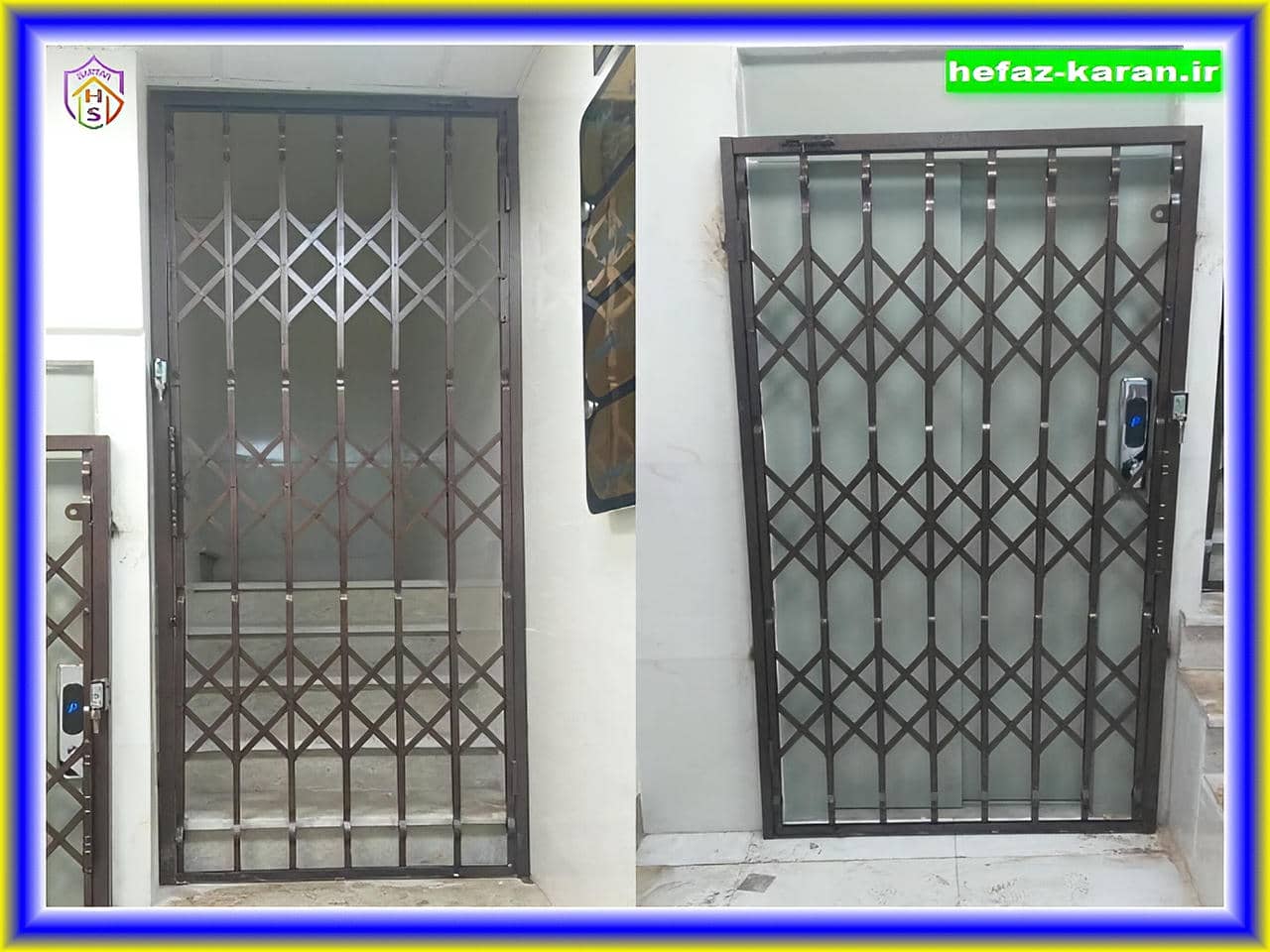 مزیت استفاده از درب آکاردئونی