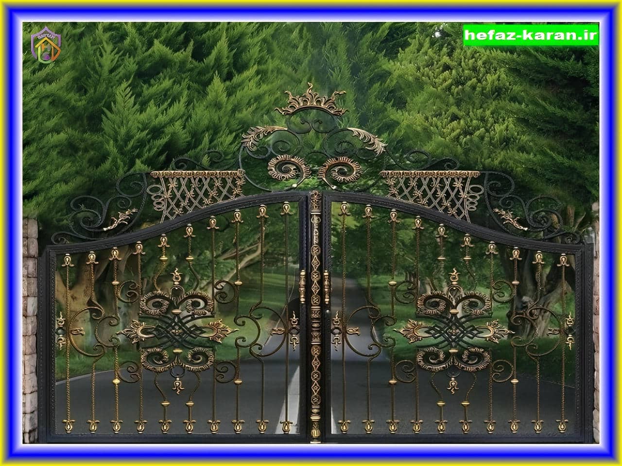مدل درب آهنی ورودی خانه مدل درب آهنی ورودی خانه