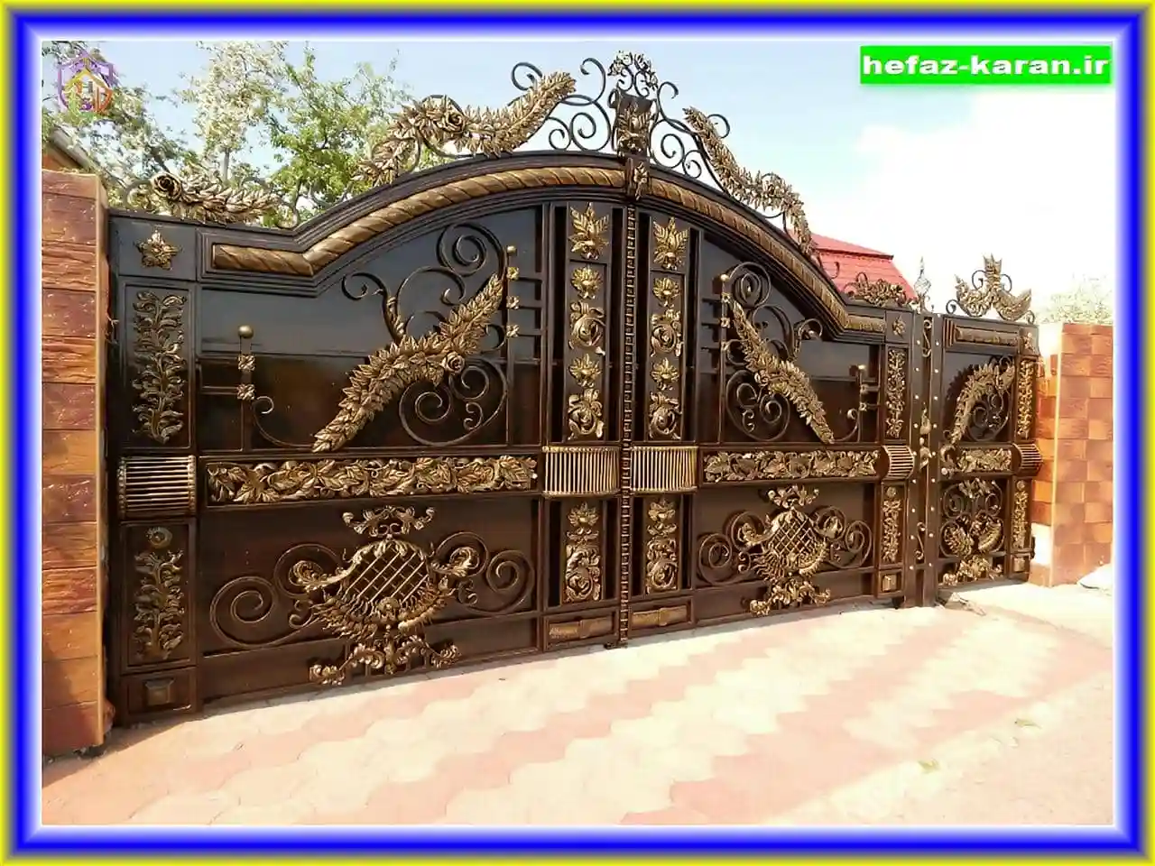 قیمت درب ویلایی فرفورژه قیمت درب ویلایی فرفورژه