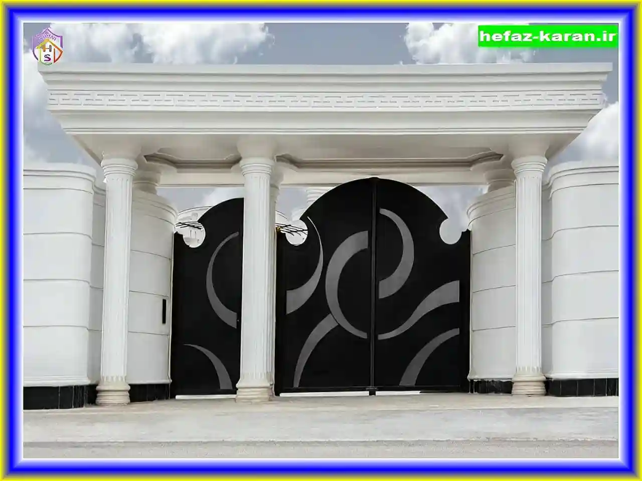 درب ویلایی مدرن درب ویلایی مدرن