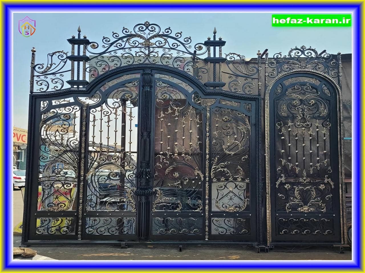 راهنمای کامل خرید انواع درب فرفورژه راهنمای کامل خرید انواع درب فرفورژه