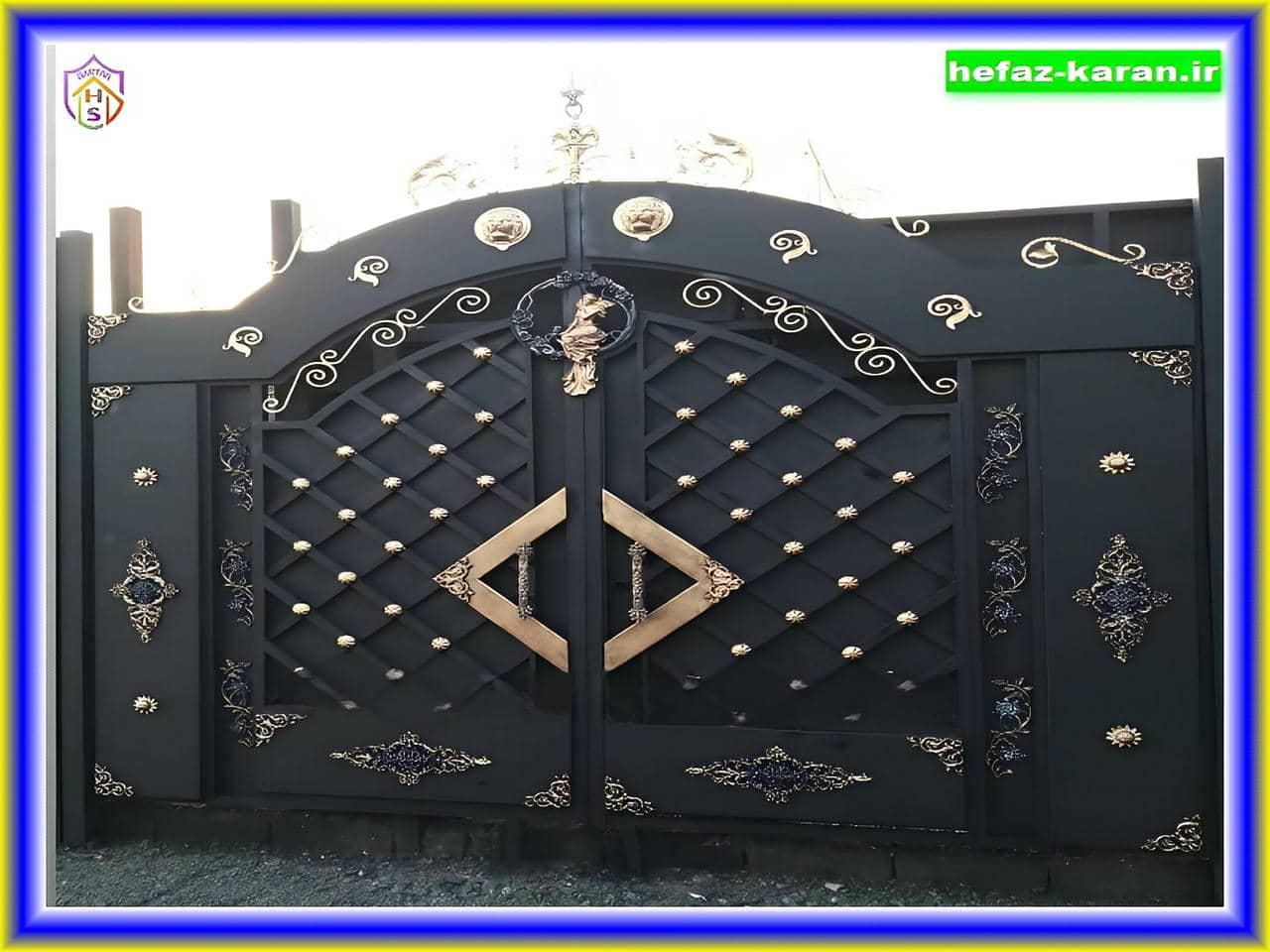 درب حیاط ورودی ساختمان درب حیاط ورودی ساختمان