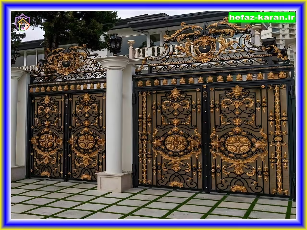 درب حیاط درب حیاط