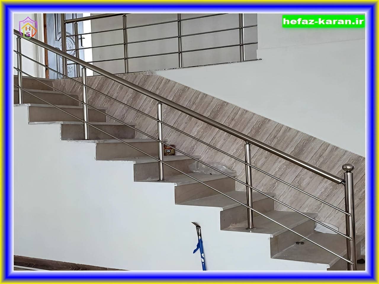 انواع نرده استیل بر اساس متریال سازنده