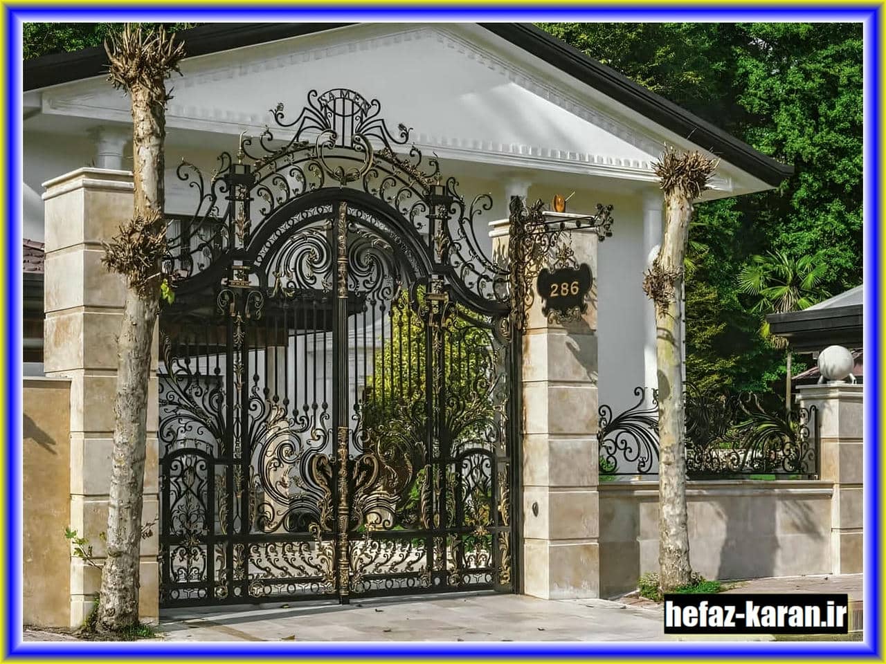 درب فرفورژه درب فرفورژه