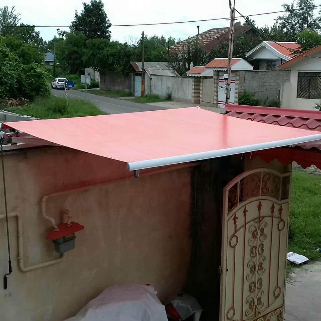 سایبان برقی اتوماتیک مغازه و پارکینگ 191 محدوده قیمت سایبان برقی