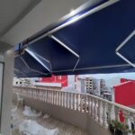 سایبان‌ برقی خانگی با سنسور باد/باران