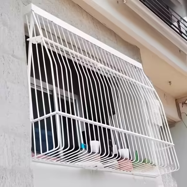 حفاظ پنجره مدل سبدی ارکیده با جاگلدانی
