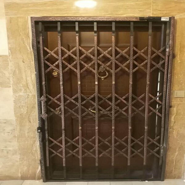 درب آکاردئونی دوجداره
