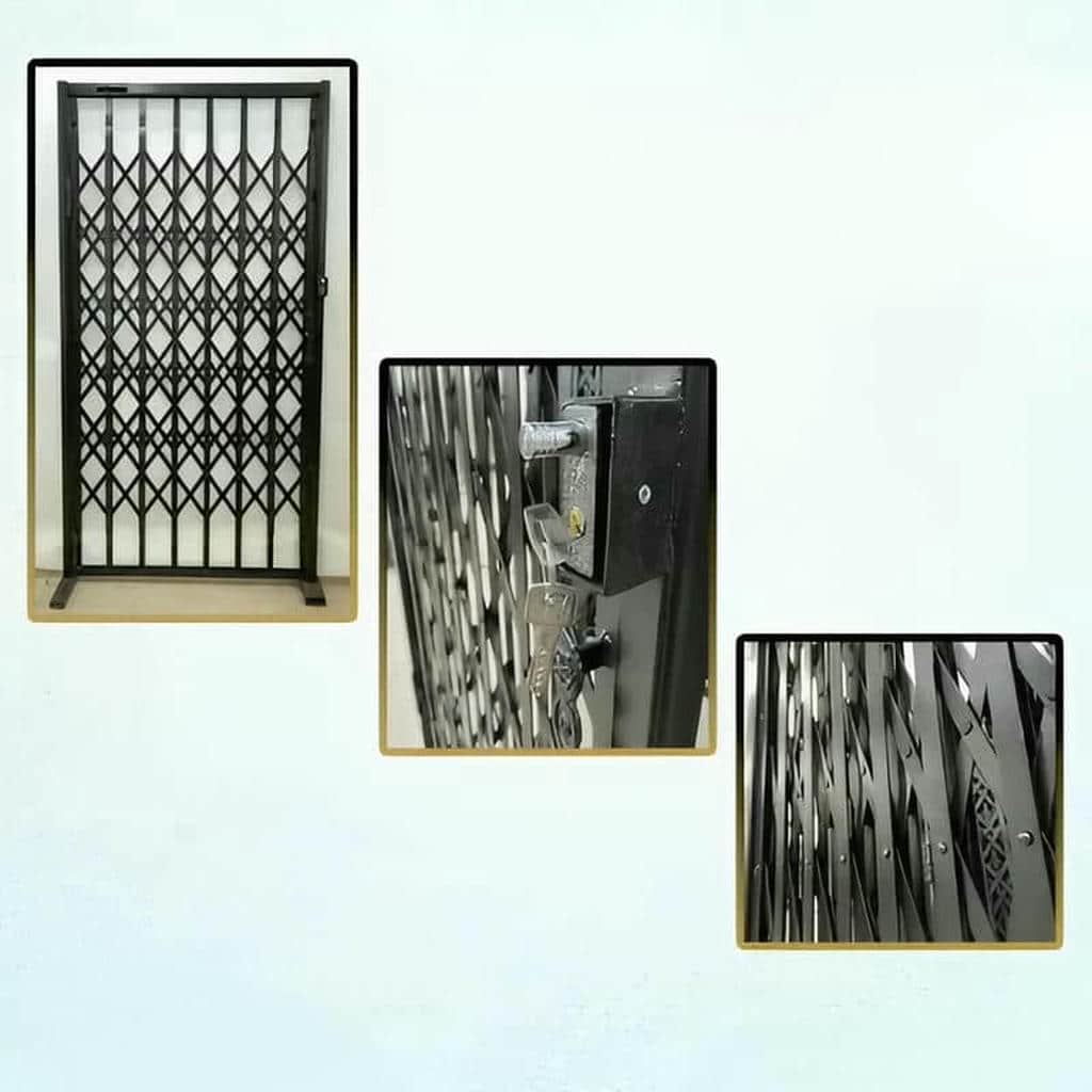 نصب حفاظ آکاردئونی سه جداره