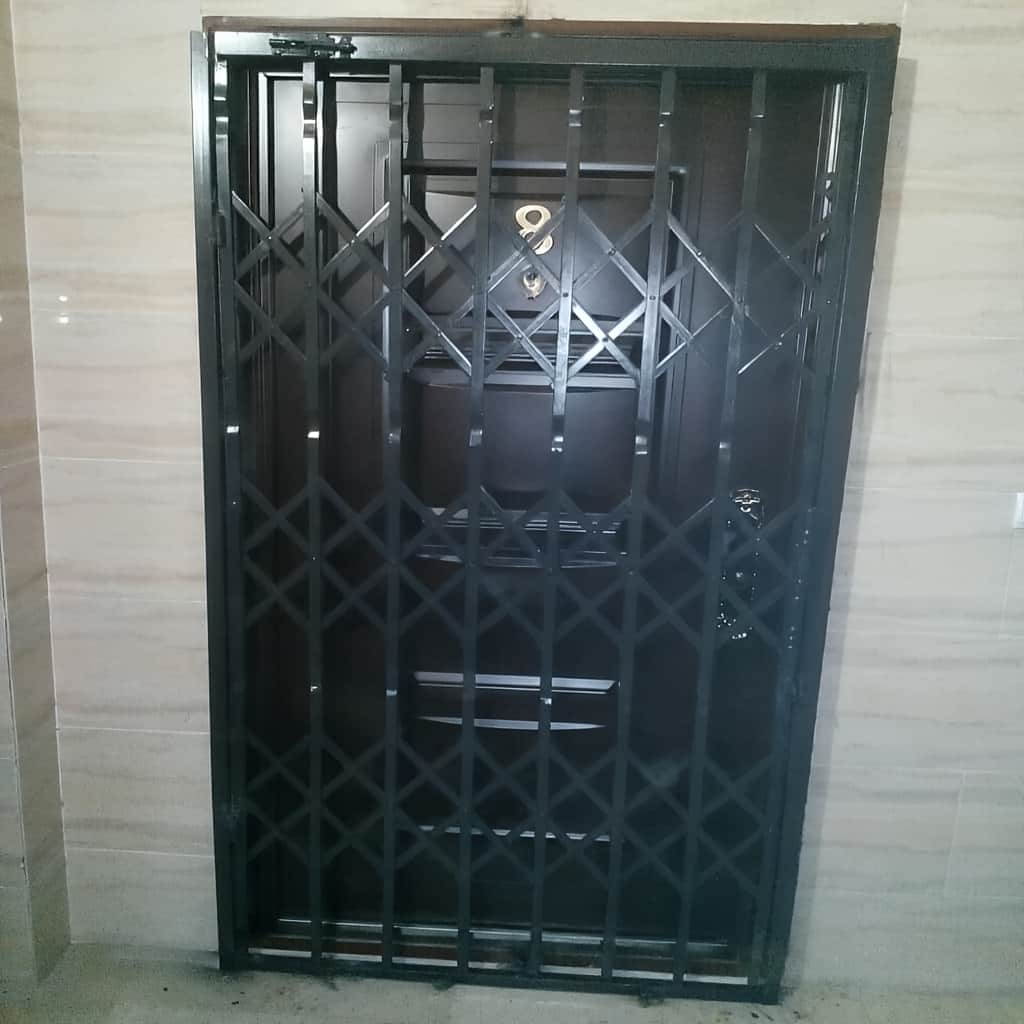 حفاظ آکاردئونی درب ضدسرقت