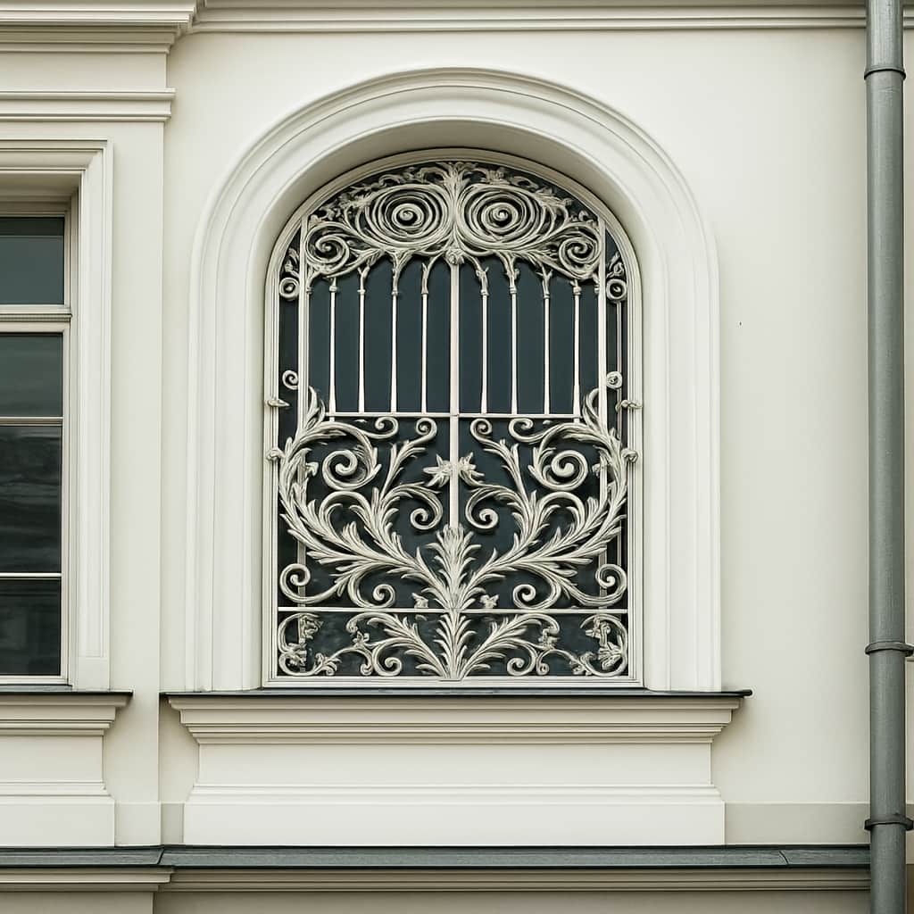 حفاظ پنجره فرفورژه کلاسیک