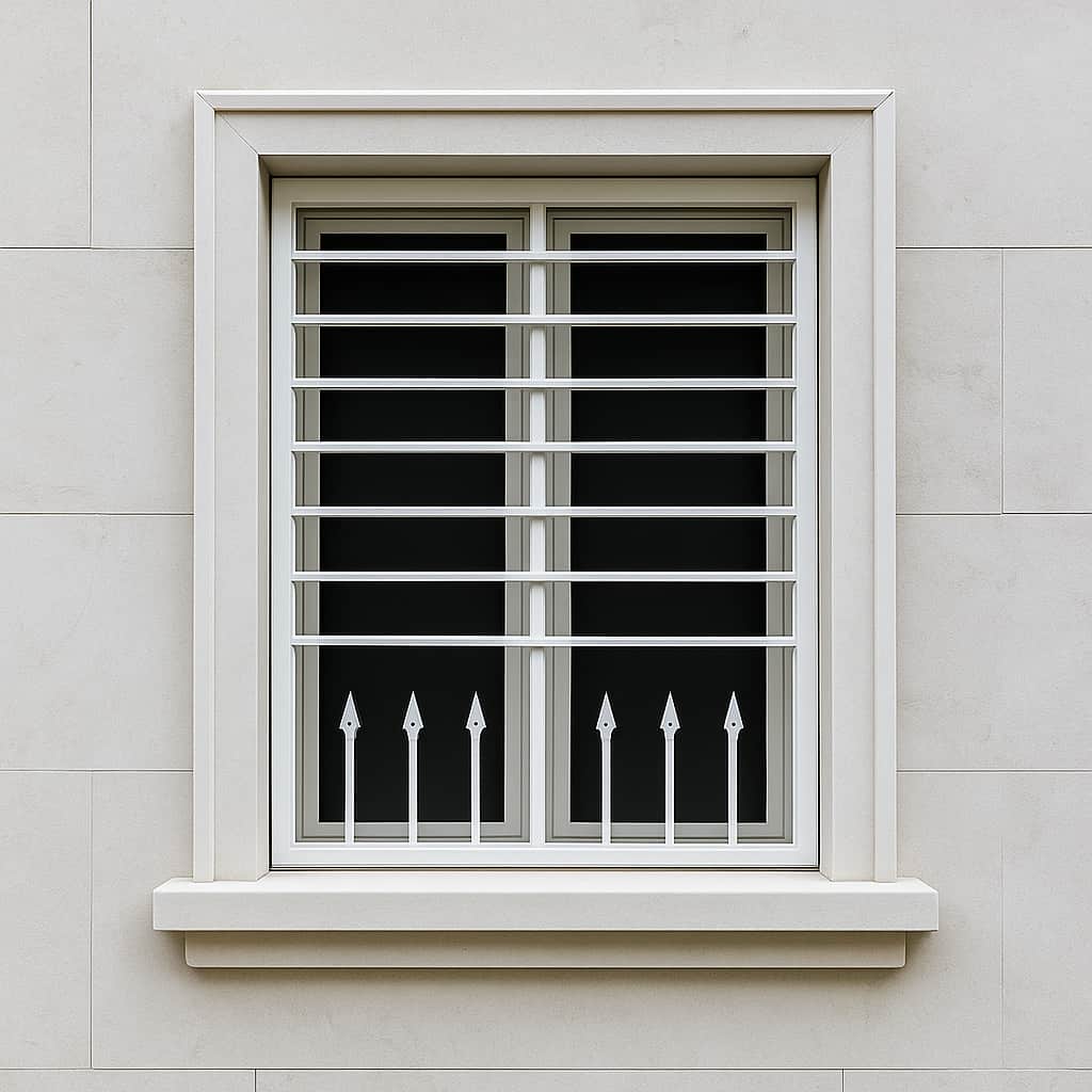 حفاظ پنجره مدل تیغدار مدرن