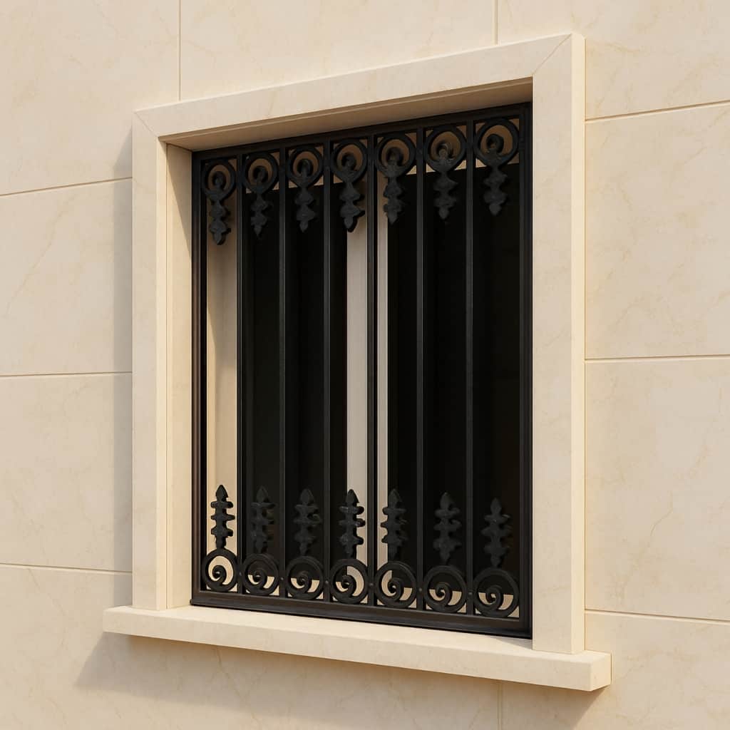 قیمت حفاظ پنجره قندیل دار ویلایی