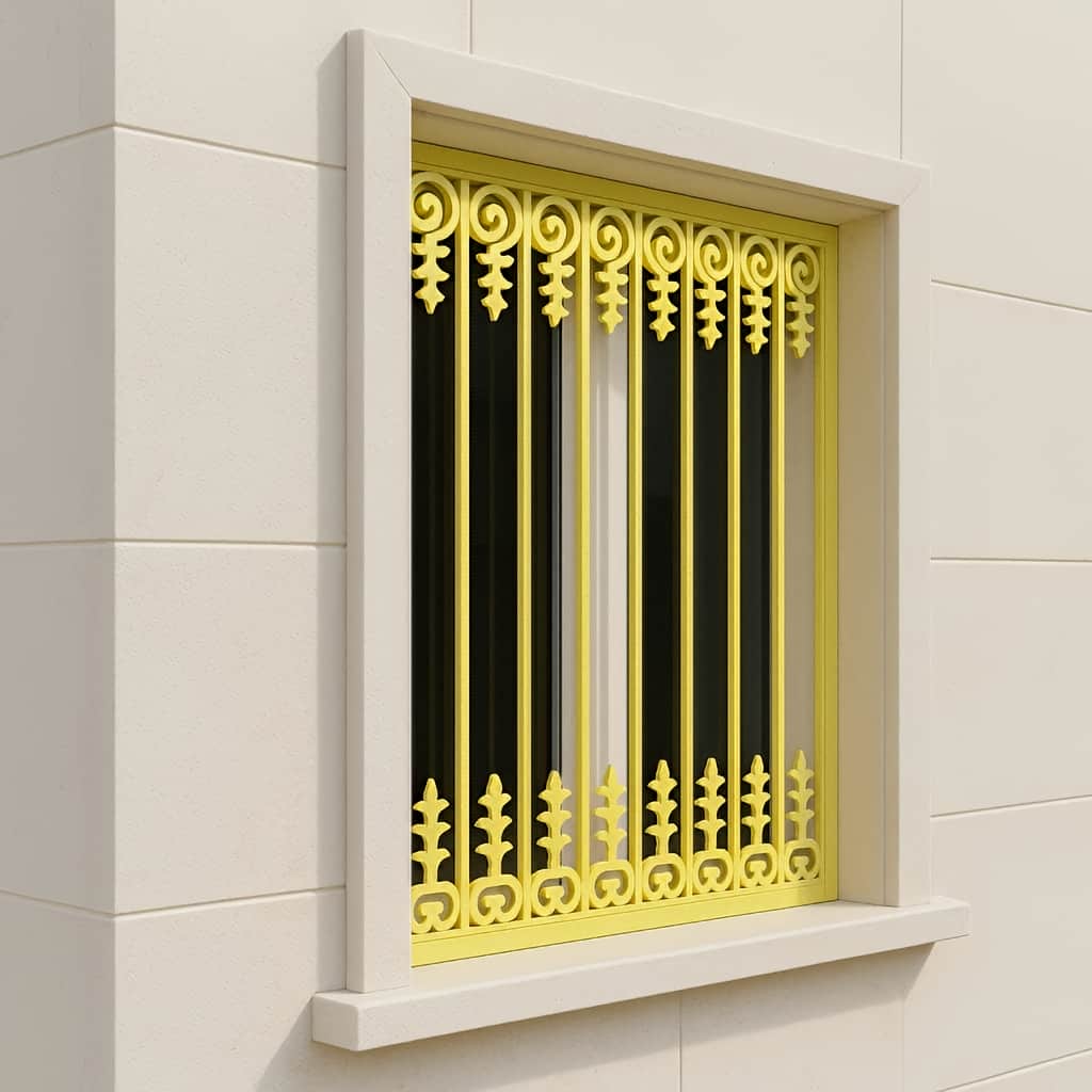 حفاظ پنجره قندیل دار ویلایی