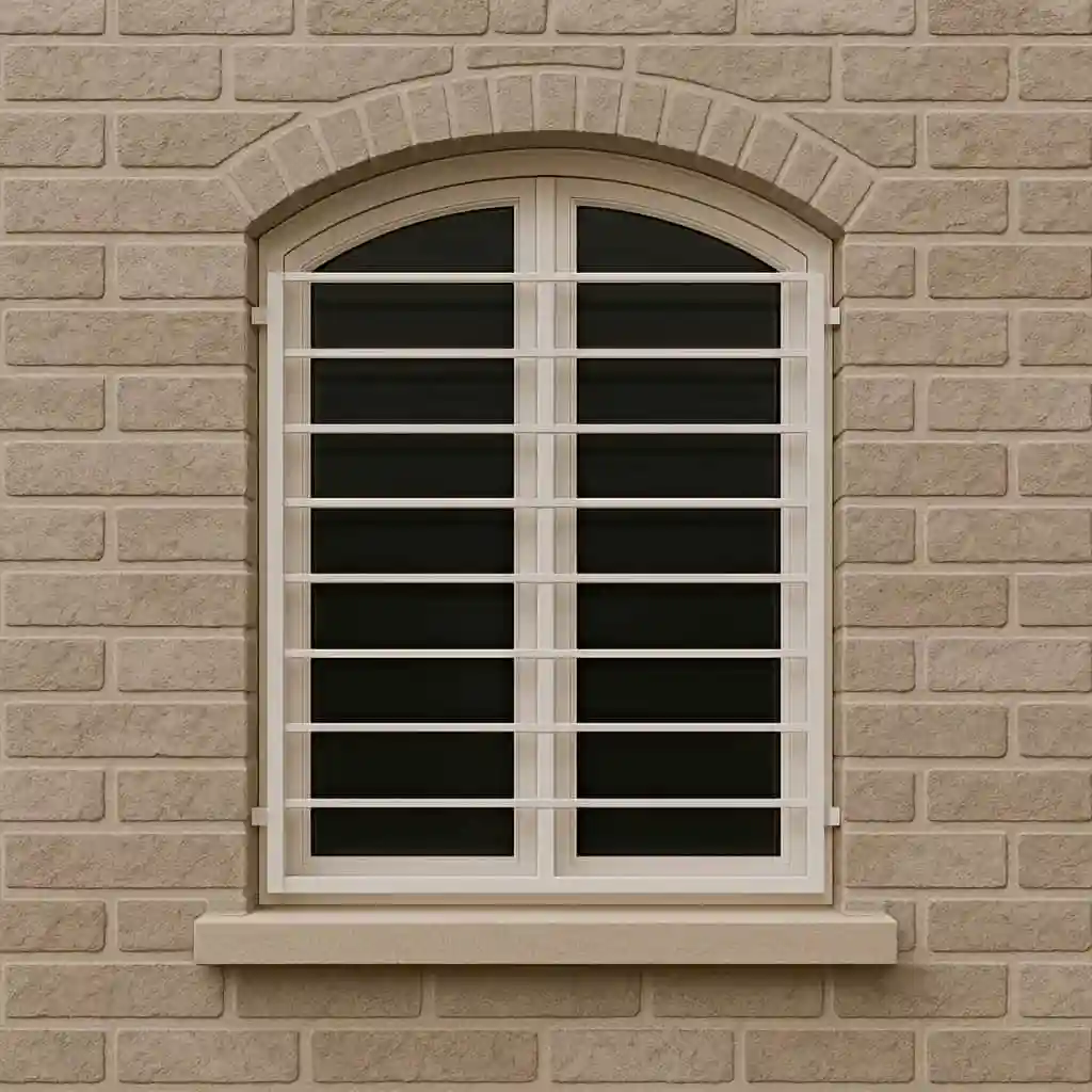 حفاظ پنجره مینیمال قوس دار