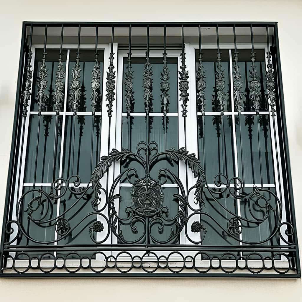 حفاظ پنجره مدل سلطنتی گلبرگ