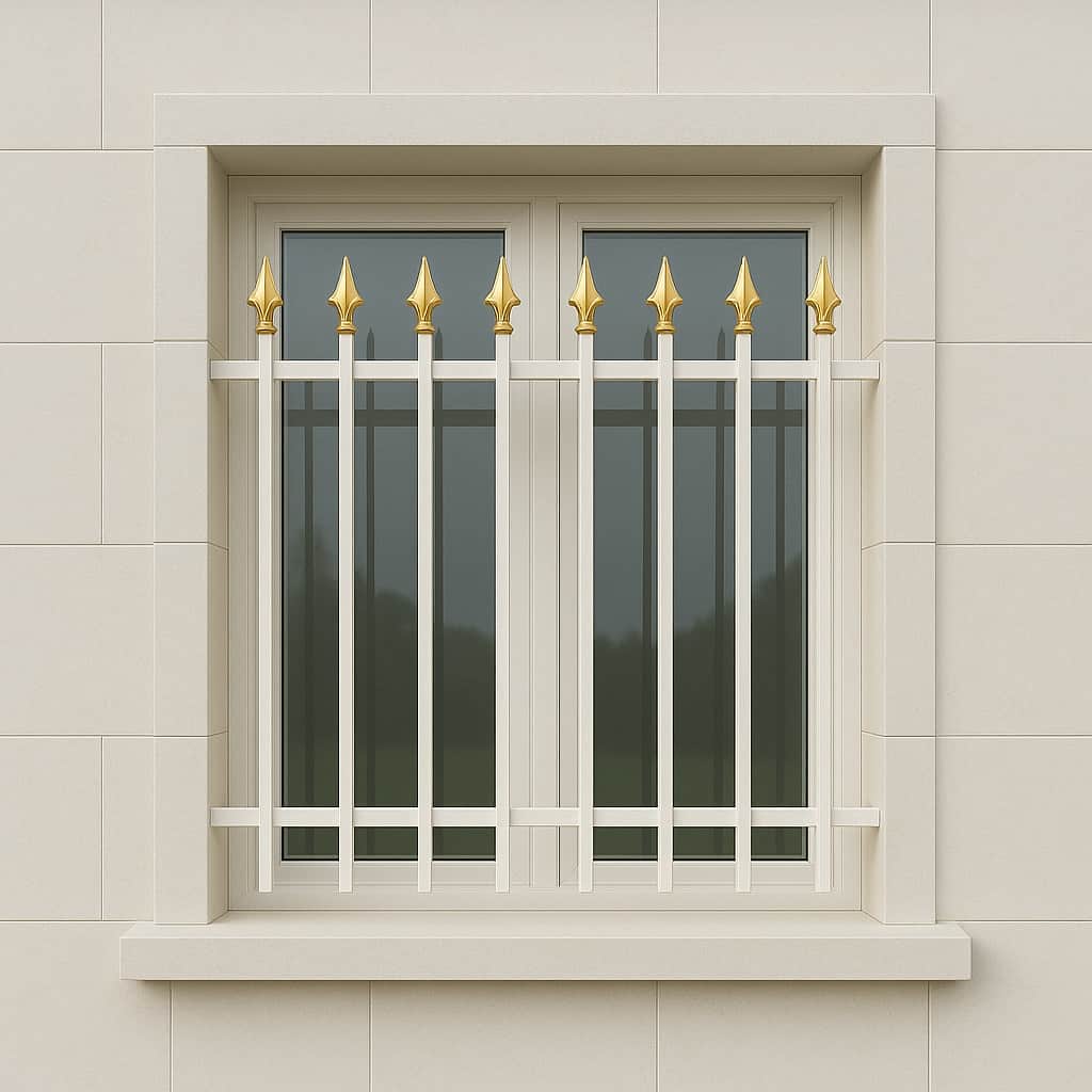 حفاظ پنجره مدل نیزه دار ساده