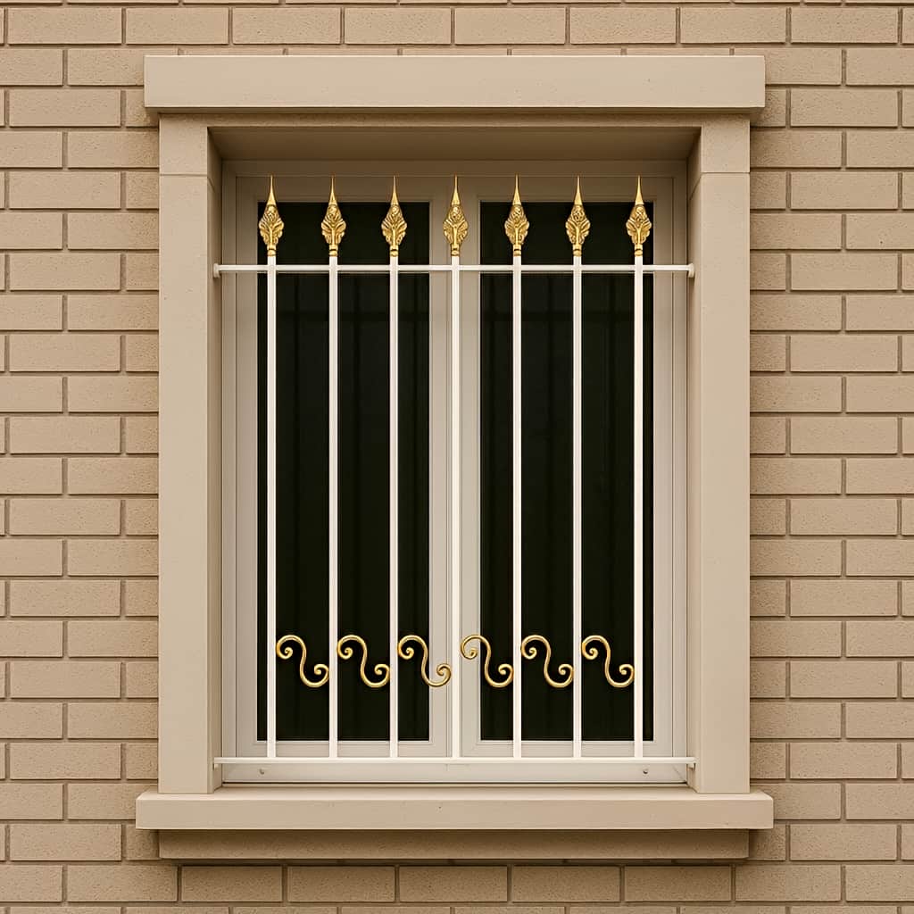 حفاظ پنجره مدل نیزه مارپیچ