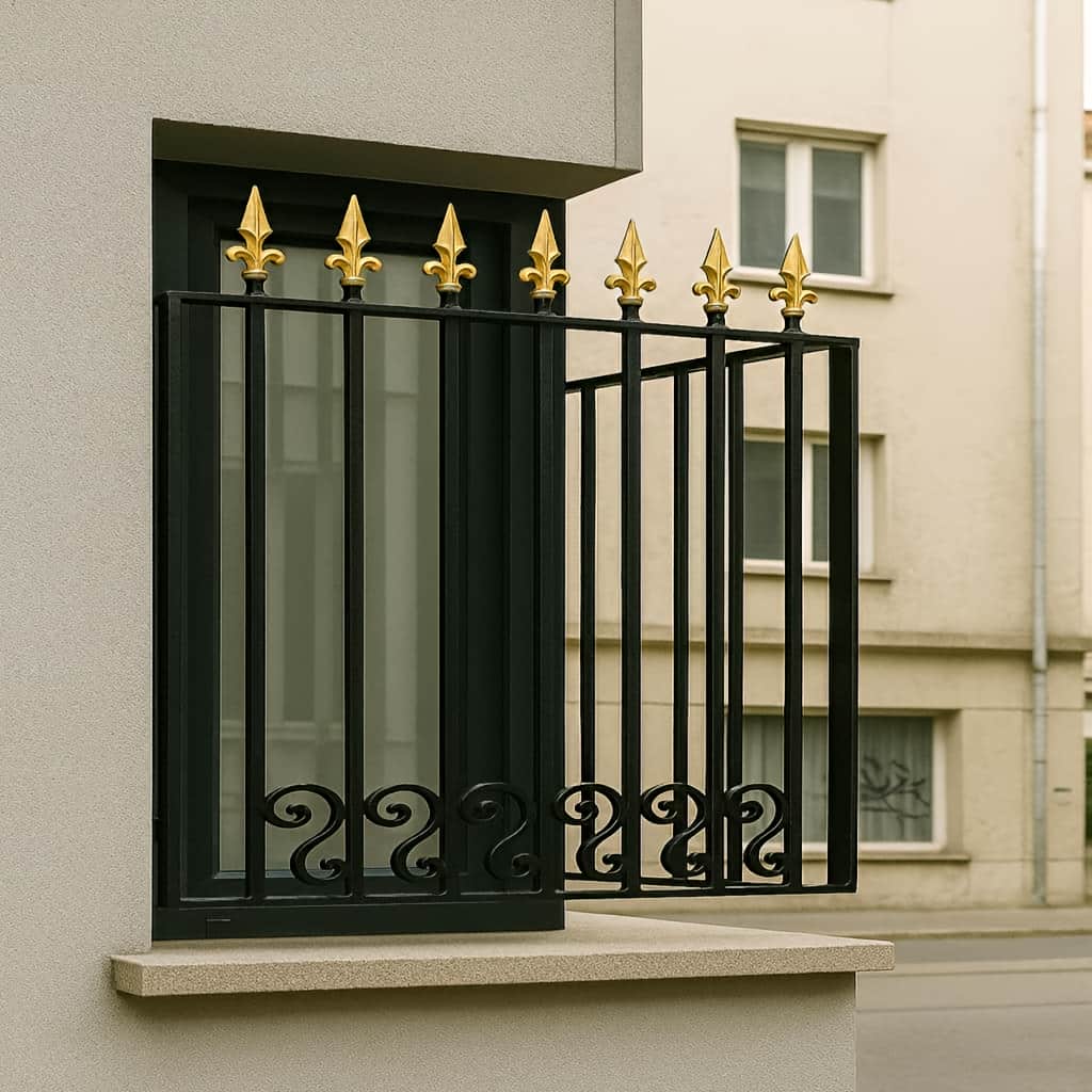 خرید حفاظ پنجره نیزه مارپیچ