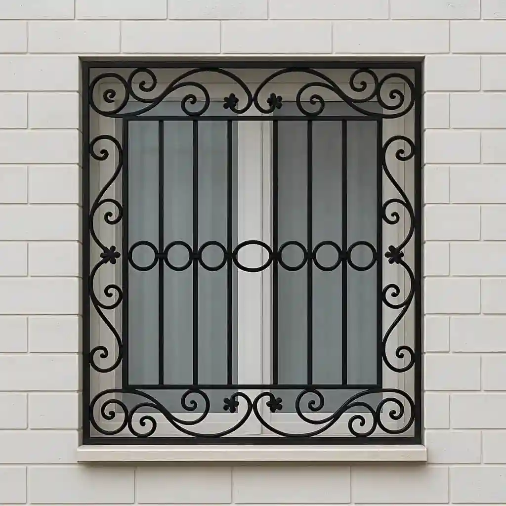 حفاظ پنجره آهنی فرفورژه