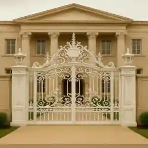 خرید درب ویلایی فرفورژه لوکس مدرن