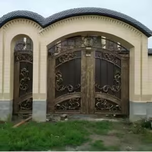 درب حیاط فوق العاده شیک و زیبا لاکچری درب حیاط فوق العاده شیک و زیبا لاکچری