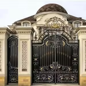 درب حیاط ساده و شیک مدرن