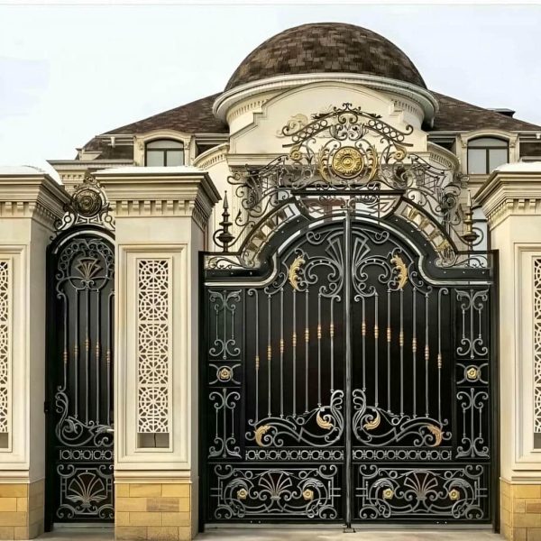 درب حیاط ساده و شیک مدرن