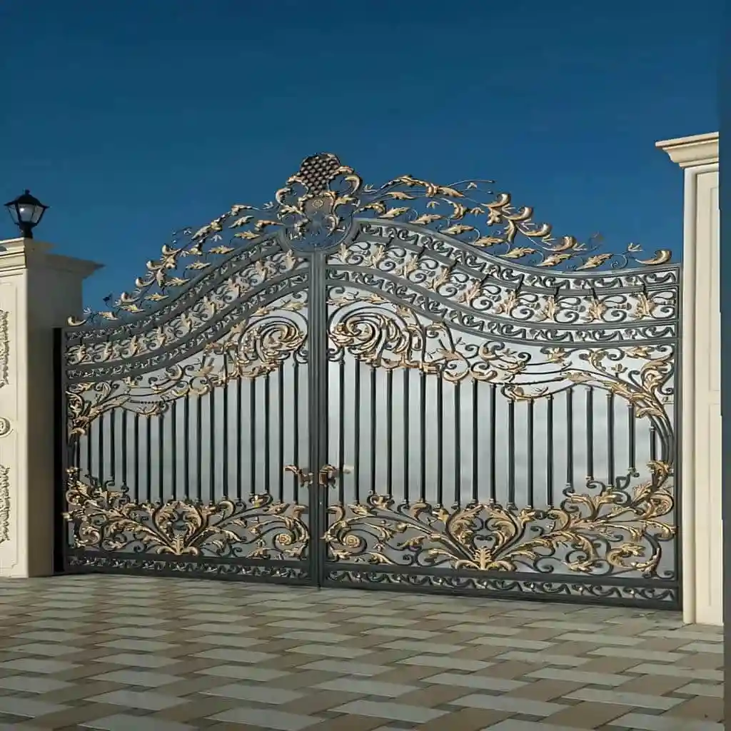 کارخانه تولید درب باغی ویلایی لاکچری cnc