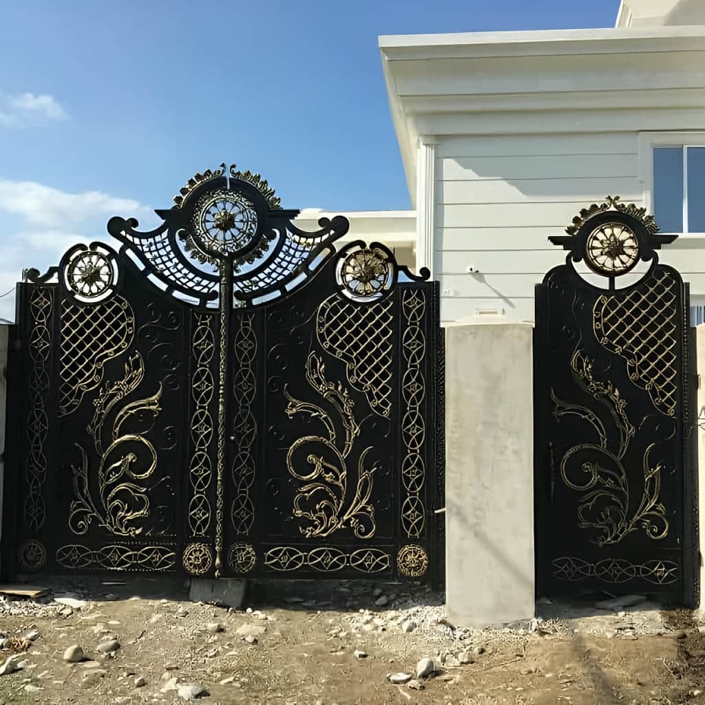 کارخانه طراحی درب اقاقیا فرفورژه