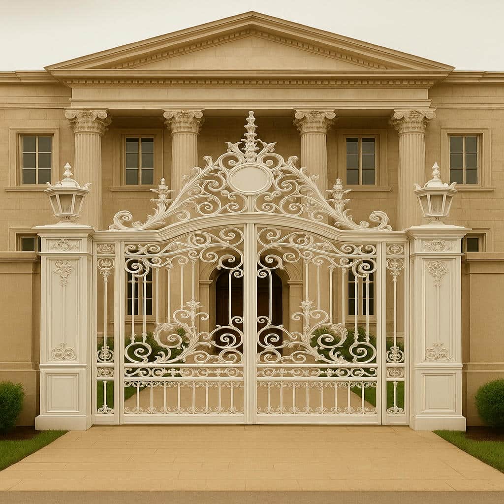 خرید درب ویلایی فرفورژه لوکس مدرن