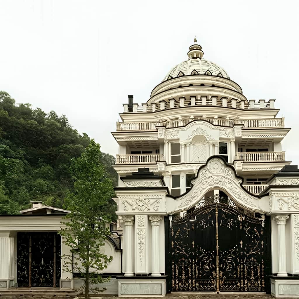 کارخانه ساخت درب فرفورژه فلزی قاب فولادی