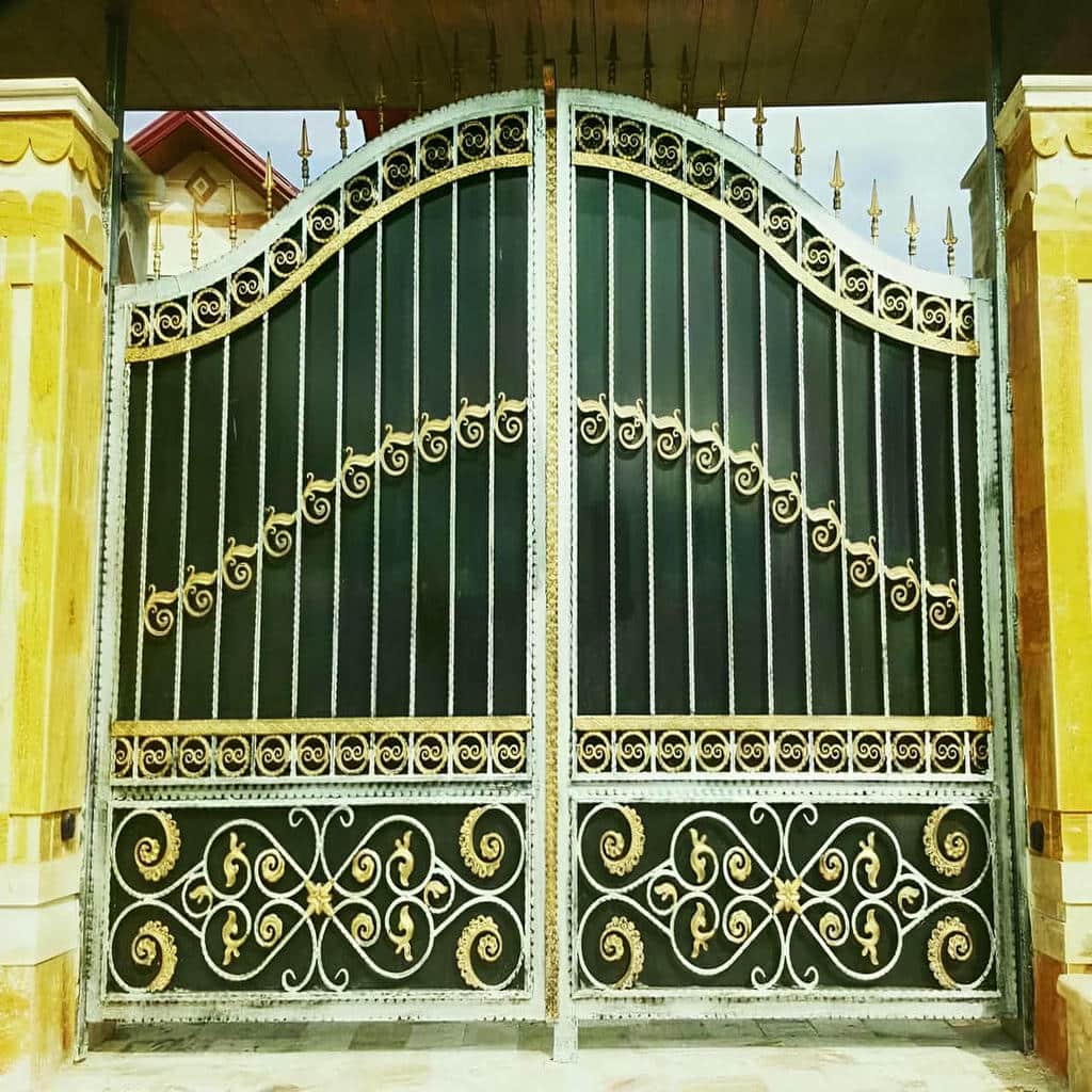 کارخانه طراحی درب انگلیسی فرفورژه