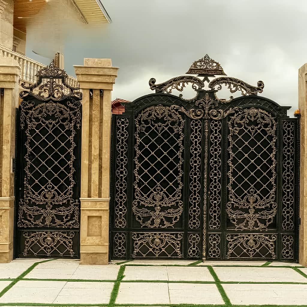 نصب درب توسکا ویلا