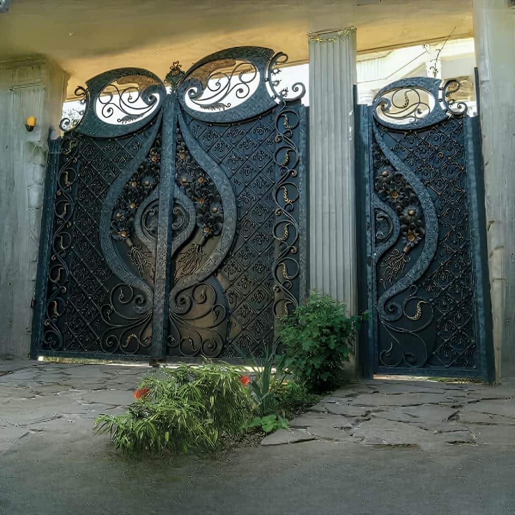 خرید درب دسته گل ویلایی