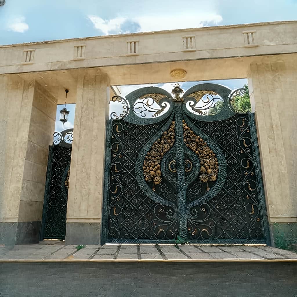 درب مدل دسته گل