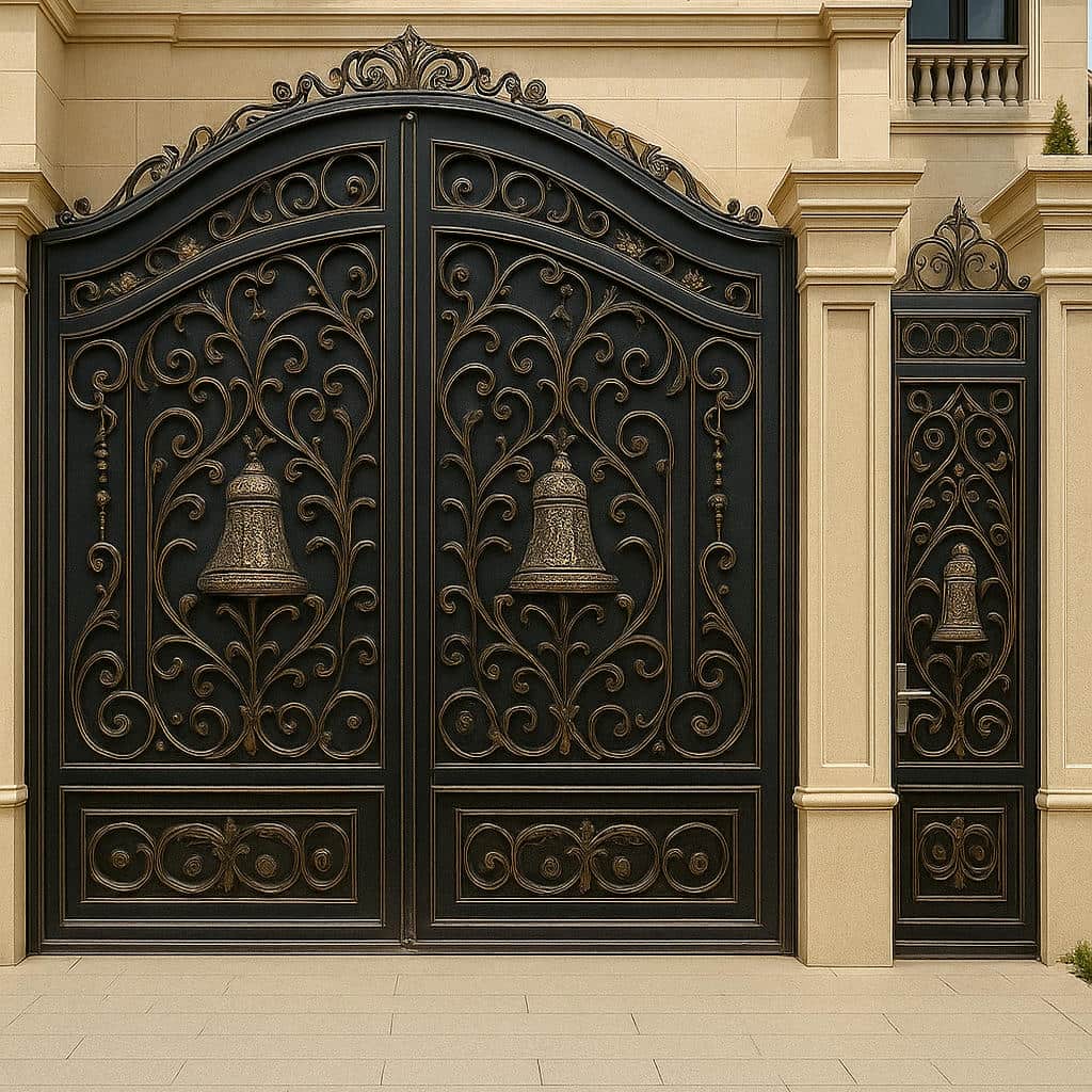 نصب درب زنگوله سفارشی