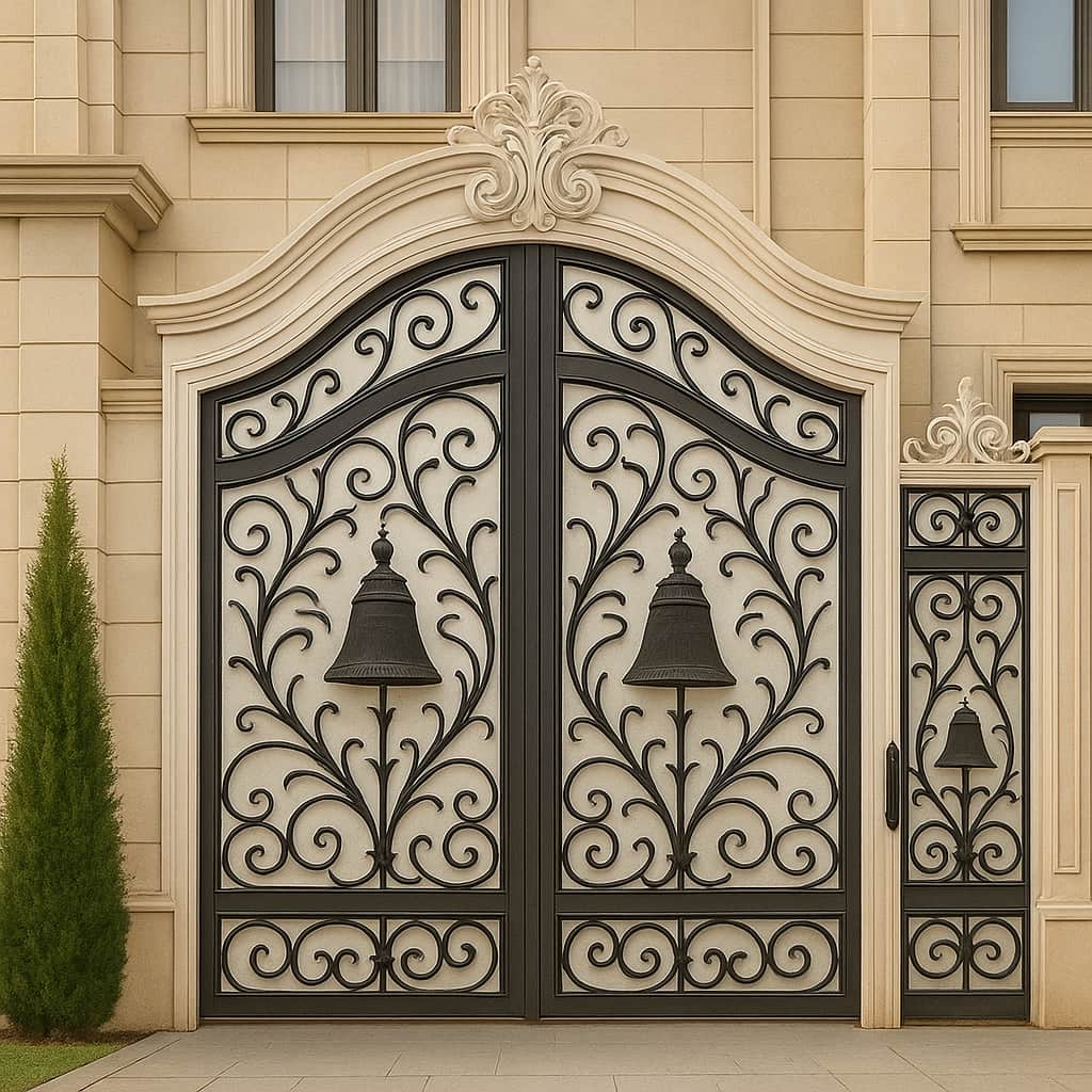 نصب درب زنگوله ویلا