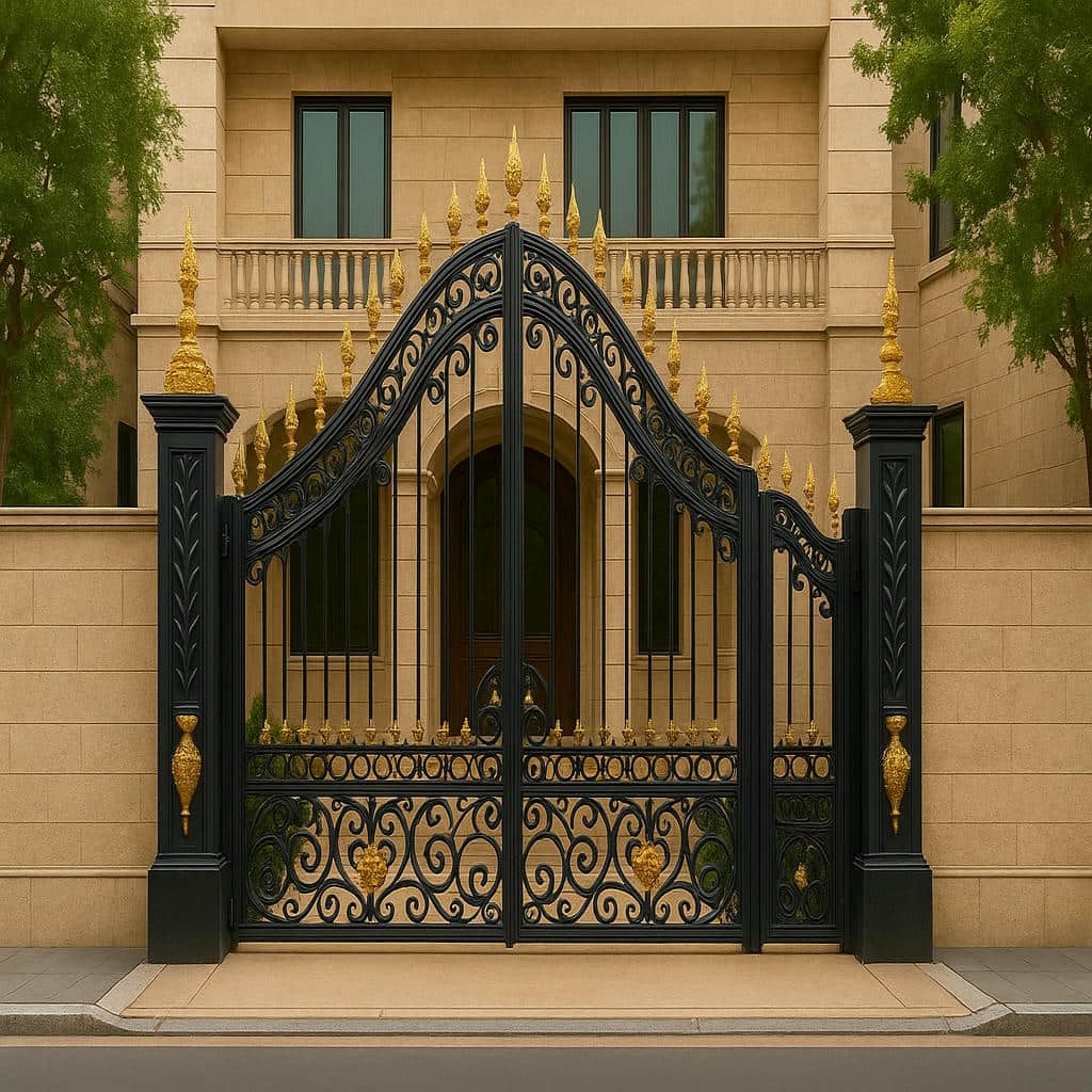 کارخانه طراحی درب سمیه فرفورژه