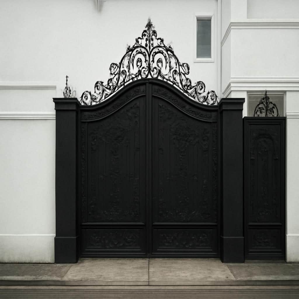 خرید درب غنچه ویلایی