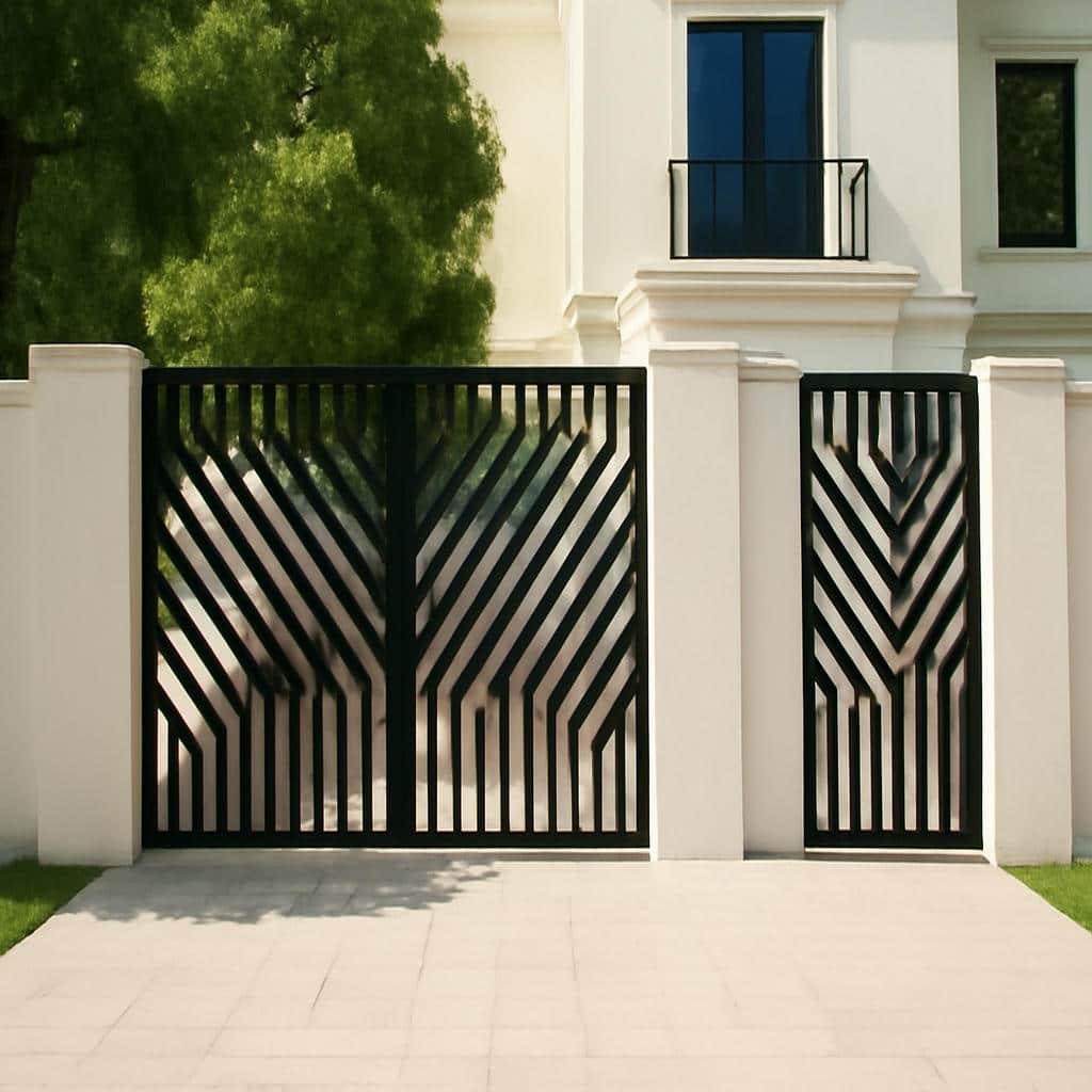 خرید درب مدرن اسپاین فلزی