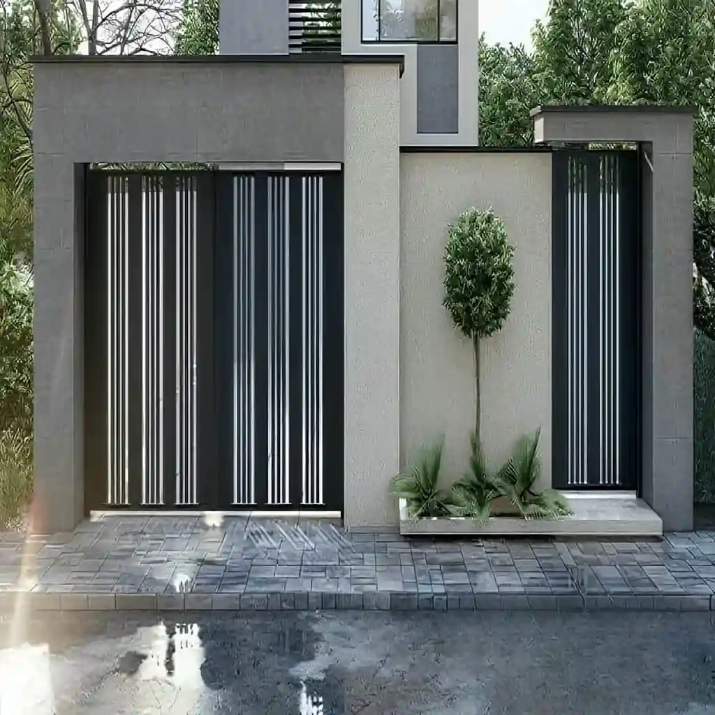 نصب درب مدرن ویولا سفارشی