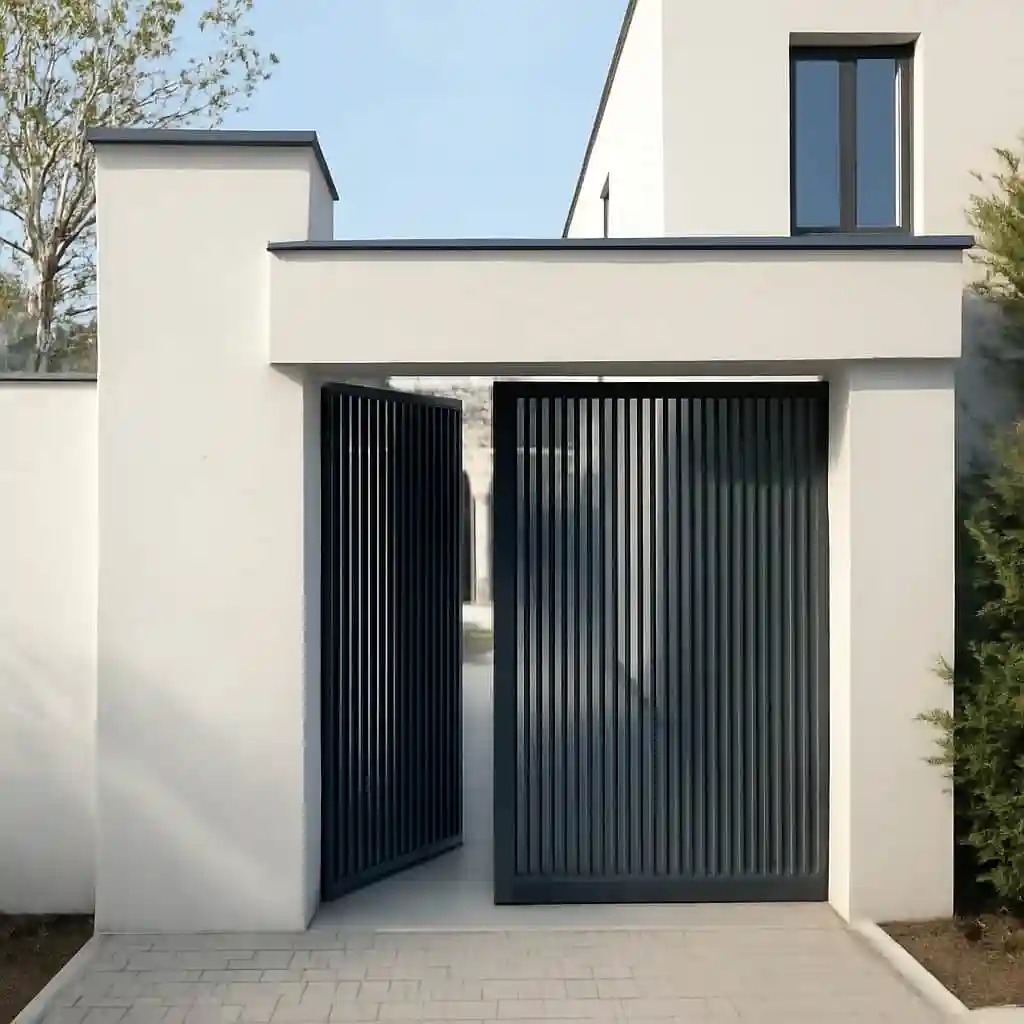 کارخانه طراحی درب مدرن پلازا فلزی