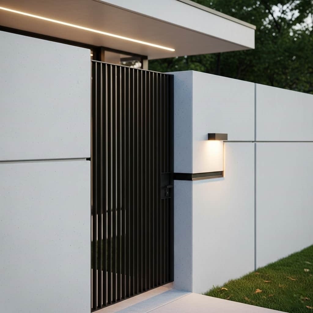 نصب درب مدرن پلازا سفارشی