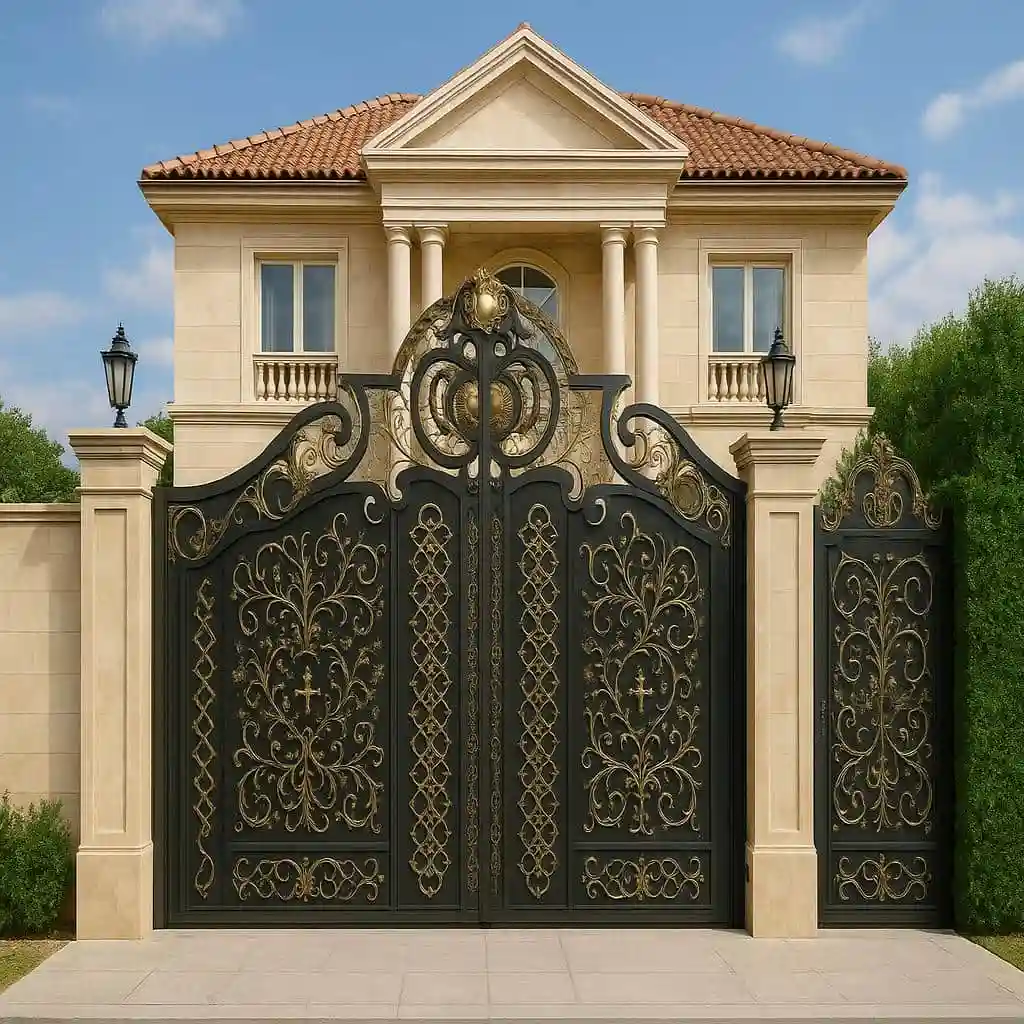 خرید درب مدل میخک فرفورژه