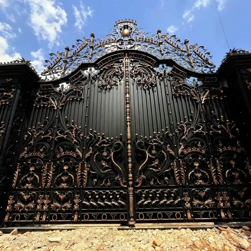 فروش درب فرفورژه فلزی ساده مدرن