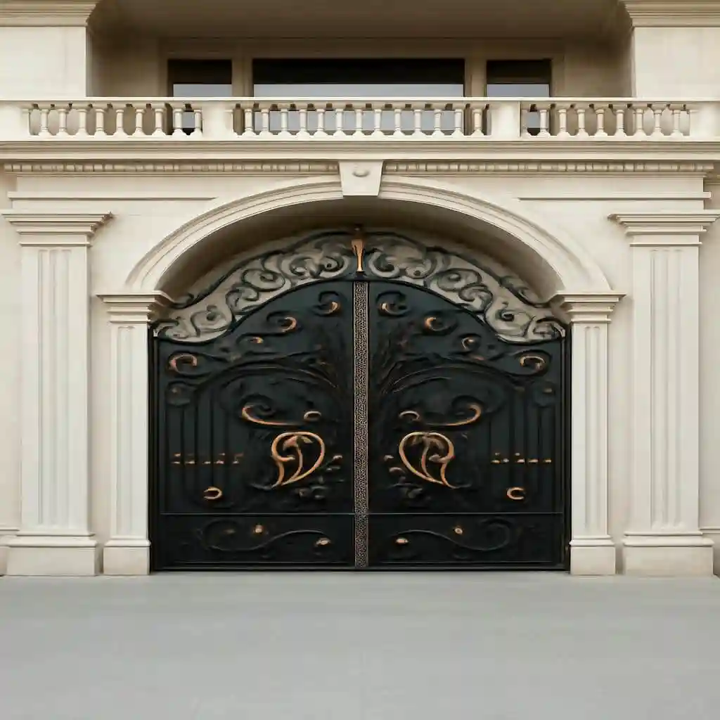 کارخانه طراحی درب پروانه فرفورژه